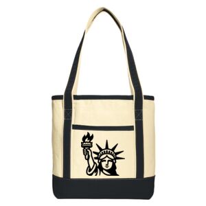 Medium Cotton Canvas Tote Thumbnail