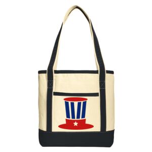 Medium Cotton Canvas Tote Thumbnail