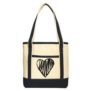 Medium Cotton Canvas Tote Thumbnail